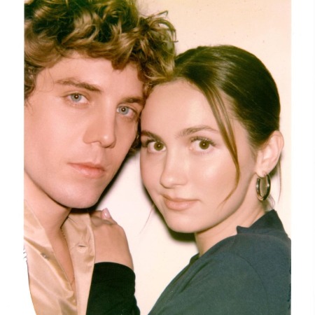 Lukas Gage and his good friend Maude Apatow.